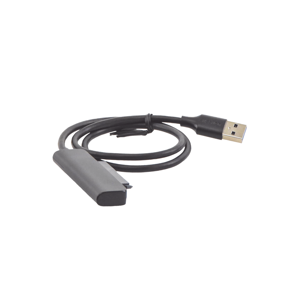 Cable Adaptador SATA a USB 3.0 | SATA 3.0/2.0 | Soporta HDD y SSD de 2.5" | Soporta S.M.A.R.T, TRIM, UASP | No Requiere Adaptador de Corriente | Cable 50 cm.