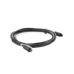 Cable Óptico Toslink (S/PDIF) de Alta Calidad para Audio Digital / 3 Metros (9.84 Pies) / Tapa de Protección / Dolby 7.1 Canales / Diseño Durable / Plug & Play / Color Negro