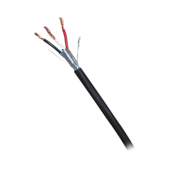 CAJA DE 305 METROS DE CABLE BLINDADO DE 3 X 18 AWG BLINDADO NEGRO