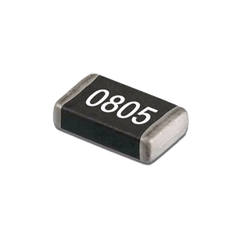 Resistencia SMD de 4.7 Ohm, 1/8 Watt, Montaje 805, Tolerancia 1 %.