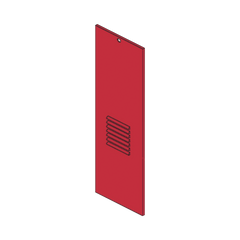 PUERTA PARA GABINETE DE BARRERA FAAC 620