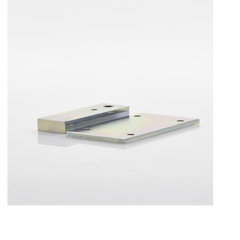 HERRAJES CON  PLACA Y MONTURA POSTERIOR PARA FAAC 400/422