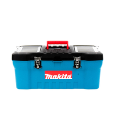 Caja de herramientas de 24" con doble cerradura de metal (60 x 25 x 30 cm)