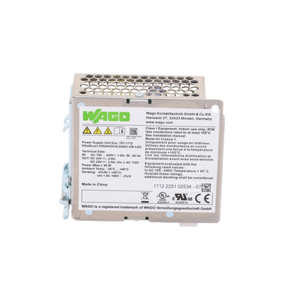 Fuente de alimentación con sincronización primaria; ECO; monofásico; Tensión de salida 24V DC; Corriente de salida 2,5A; DC-OK LED