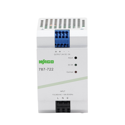Fuente de alimentación; ECO; monofásico; Tensión de salida 24V DC; Corriente de salida 5A; DC-OK LED; 4,00 mm²