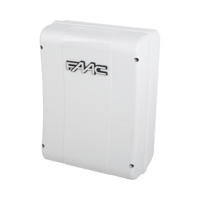 Cuadro de mando FAAC E024S para operadores abatibles  FAAC S418 y FAAC 770N