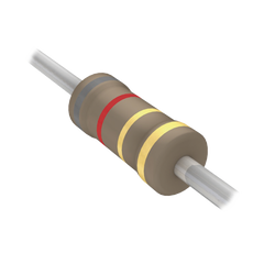 Resistencia Axial de Película de Carbón de 8.2 Ohm, 1/4 Watt, 5%