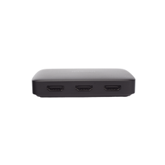 Conmutador HDMI (Switch) 4K@30Hz | 3 Entradas a 1 Salida | 3D | Transmisión Estable | Incluye Control Remoto | Receptor de Infrarrojos | Indicador LED | Chip Inteligente | Incluye Cable Micro USB para Alimentación.