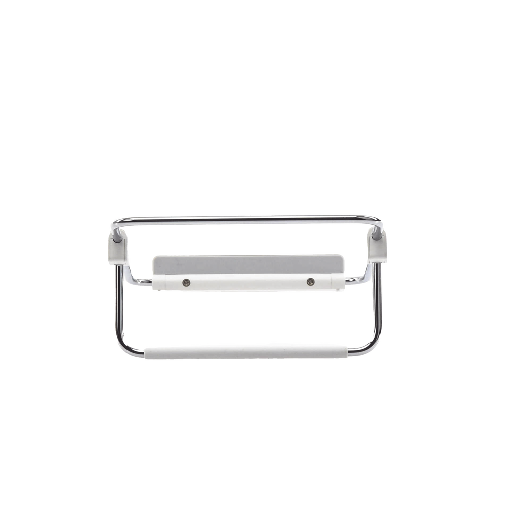 Soporte para Laptop / Plegable / Ajustable de 87 a 131 mm / Amplia compatibilidad 11''-16'' / Capacidad de carga 20 KG / Antideslizante /  Ultra Ligero / Metal / ABS / Silicona / Color Plata