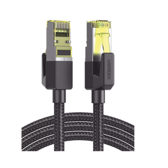 Cable Ethernet Cat7 CLASSâ… F/FTP Redondo con Malla de Nylon 1 Metro