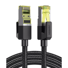 Cable Ethernet Cat7 CLASSâ… F/FTP Redondo con Malla de Nylon 2 Metros