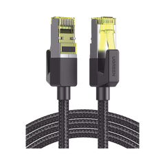 Cable Ethernet Cat7 CLASS F/FTP Redondo con Malla de Nylon 3 Metros (9.84 Pies)