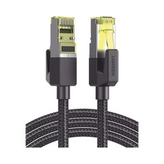 Cable Ethernet Cat7 CLASSâ… F/FTP Redondo con Malla de Nylon 3 Metros