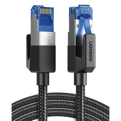 Cable Ethernet Cat8 CLASSâ… F/FTP Redondo con Malla de Nylon 2 Metros