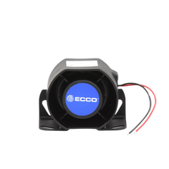 Alarma de reversa vehicular con montaje para superficies, 12-36 Vcc, 112 dBA