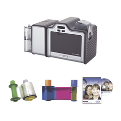Kit Impresora Retransferencia HDP5000/ UN Lado/ Incluye Ribbon, Film y Software/ 3 Años Garantía