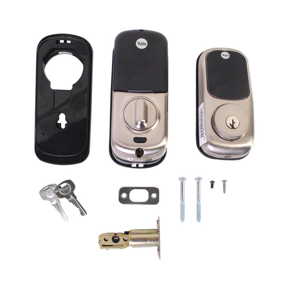 Cerradura Real Living YRD226/ Teclado y Llave /Compatible con Smarphone o Total Connect
