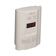 Detector Autónomo de Monóxido de Carbono (CO) y Gases Explosivos (Propano y Metano)  | Pantalla Digital | Conexión Directa a 120 Vca | Batería de Respaldo Incluida  | Paquete de 2 Pzas