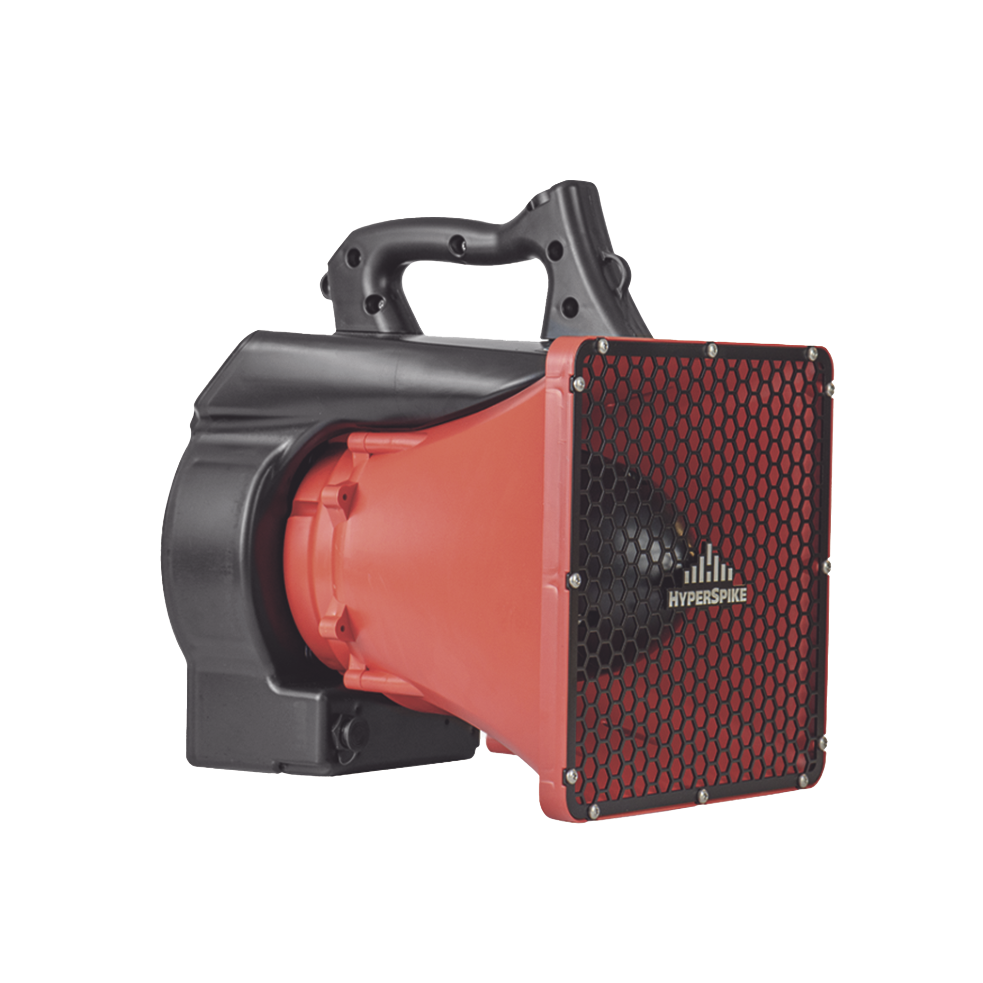 Altavoz Portátil De Alta Fidelidad HyperSpike® Serie HS-10, Con Aislante De Ruido, Color Rojo Con Negro