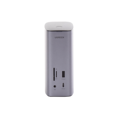 HUB USB-C (Docking Revodok Pro) 12 en 1 | 2 USB-A 3.0 | 1 USB-C PD Carga 100W | 1 USB-A 3.1 | 1 USB-C 3.1 | HDMI 4K | HDMI 8K Ultra HD | Display Port 4K | RJ45 (Gigabit) | Lector Tarjeta SD + Micro SD (TF) | Jack Audio 3.5mm.