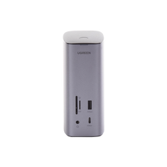 HUB USB-C (Docking Revodok Pro) 12 en 1 | 2 USB-A 3.0 | 1 USB-C PD Carga 100W | 1 USB-A 3.1 | 1 USB-C 3.1 | HDMI 4K | HDMI 8K Ultra HD | Display Port 4K | RJ45 (Gigabit) | Lector Tarjeta SD + Micro SD (TF) | Jack Audio 3.5mm.