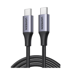Cable USB-C a USB-C | 2 Metros | Potencia de Carga 240W | 48V/5A | PD3.1 /3.0 | 480 Mbps | Chip E-Market | Carcasa de Aluminio | Nylon Trenzado.