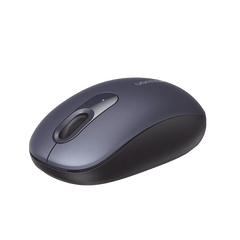 Mouse Inalámbrico 2.4G 800/1200/1600/2400 DPI | Función de 3 botones | Alcance 10m | Silencioso |  Ergonómico | Anti-caída y Anti-interferencias | Batería Alcalina AA incluida  | Midnight Blue.