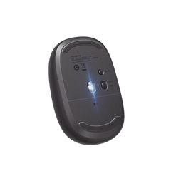 Mouse Inalámbrico 2.4G 800/1200/1600/2400 DPI | Función de 3 botones | Alcance 10m | Silencioso |  Ergonómico | Anti-caída y Anti-interferencias | Batería Alcalina AA incluida  | Midnight Blue.