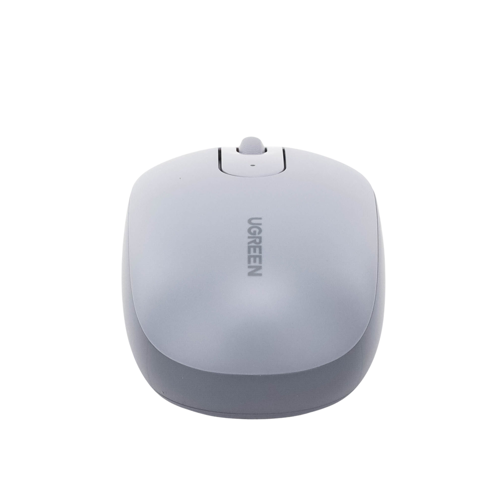 Mouse Inalámbrico 2.4G 800/1200/1600/2400 DPI | Función de 3 botones | Alcance 10m | Silencioso |  Ergonómico | Anti-caída y Anti-interferencias | Batería Alcalina AA incluida  | Color Grey.
