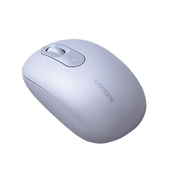 Mouse Inalámbrico 2.4G 800/1200/1600/2400 DPI | Función de 3 botones | Alcance 10m | Silencioso |  Ergonómico | Anti-caída y Anti-interferencias | Batería Alcalina AA incluida  | Color Dusty Blue.