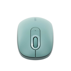 Mouse Inalámbrico 2.4G 800/1200/1600/2400 DPI | Función de 3 botones | Alcance 10m | Silencioso |  Ergonómico | Anti-caída y Anti-interferencias | Batería Alcalina AA incluida  | Color Green.