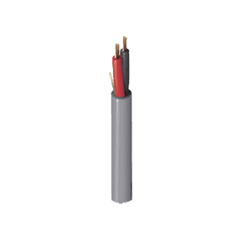 Bobina de 305 Metros (1000 Pies) de Cable / 2 x 16 AWG / Color Gris / Para Aplicaciones Multi Propósito, Seguridad, Control de Acceso, Audio.
