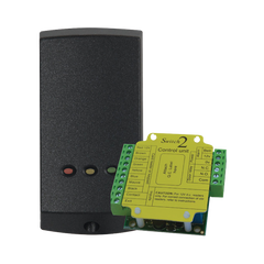 Lector de Solo Tarjetas de Proximidad  (Autónomo) /Controlador Externo para Mayor Seguridad/  Programación en Segundos/ 2 Años Garantía