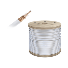 Carrete de Cable Coaxial PLENUM de Baja Perdida WILSON de 1/2. 50 Ohm de Impedancia. Carrete de 152.4 Metros (500 Pies)