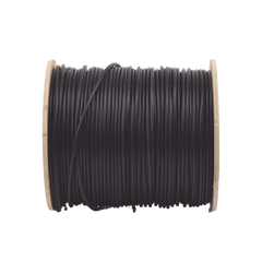 Cable Coaxial RG6, 305 metros RG6, Malla 96%, Hecho en México / Intemperie