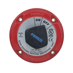 Switch Selector de Batería On / Off de Servicio Mediano, para Sistemas Eléctricos Marinos