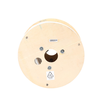 Bobina de Cable Blindado F/UTP de 4 Pares, Z-MAX, Cat6A, Soporte de Aplicaciones 10GBase-T, CM, Color Blanco, 305m