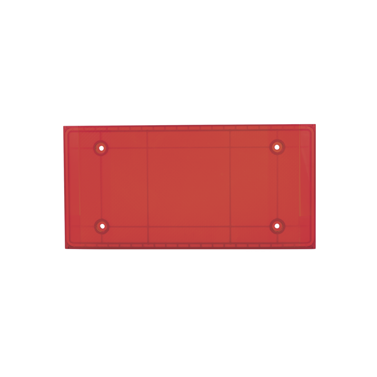 Domo Central Pequeño de reemplazo para barra de luces SP216 de la marca SignalPro, Color Rojo