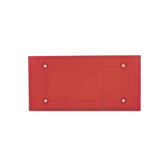 Domo Central Pequeño de reemplazo para barra de luces SP216 de la marca SignalPro, Color Rojo