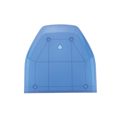 Domo lateral de reemplazo para barra de luces SP216 de la Marca SignalPro, Color Azul