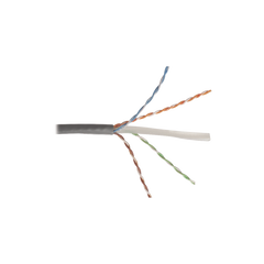 Bobina de Cable UTP Reelex, de 4 Pares, Desempeño Cat6, LS0H (Bajo Humo, Cero Halógenos), Color Gris, 24 AWG, 305 Metros (1000 Pies)