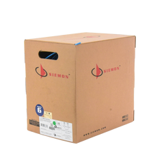 Bobina de Cable UTP Reelex, de 4 Pares, Alto Desempeño Cat6, PVC (CM), Color Azul, 23 AWG, 305 Metros (1000 Pies)