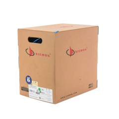 Bobina de Cable UTP Reelex, de 4 pares, Alto Desempeño Cat6, PVC (CM), Color Azul, 23 AWG, 305m