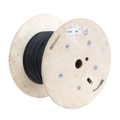 Cable de Fibra Óptica de 6 hilos, Interior/Exterior, Tight Buffer, No Conductiva (Dieléctrica), LS0H, Multimodo OM4 50/125 optimizada, 1 Metro