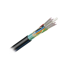 Cable de Fibra Óptica de 12 Hilos, OSP (Planta Externa), No Armada, Gel, MDPE (Polietileno de Media Densidad), Monomodo OS2, 1 Metro (3.28 Pies)