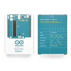 Arduino UNO REV3 / Una gran herramienta para iniciar en el mundo de la electrónica y la programación,  Chip reemplazable,  Adaptador para batería 9v