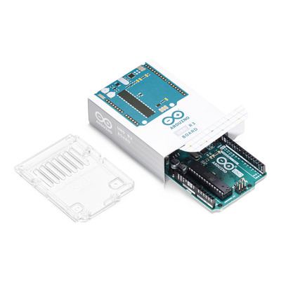 Arduino UNO REV3 / Una gran herramienta para iniciar en el mundo de la electrónica y la programación,  Chip reemplazable,  Adaptador para batería 9v