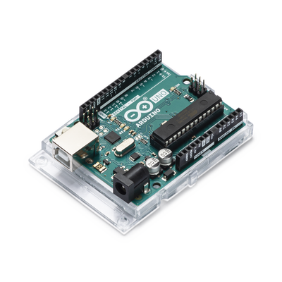 Arduino UNO REV3 / Una gran herramienta para iniciar en el mundo de la electrónica y la programación,  Chip reemplazable,  Adaptador para batería 9v