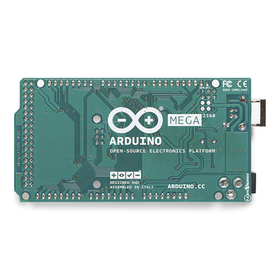 Arduino MEGA2560 REV3 / Para proyectos que requieren una mayor cantidad de IO´s , Cuatro puertos seriales, 54 pines IO (15 PWM y 16 entradas analogicas)