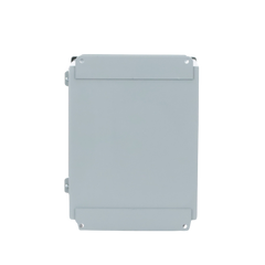 Gabinete de Bisagra Continua NEMA 12; IP66 de Uso en Intemperie, 305 x 254 x 203 mm, De Acero, Color Gris